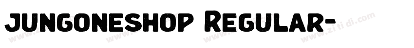 jungoneshop Regular字体转换 jungoneshop Regular字体转换